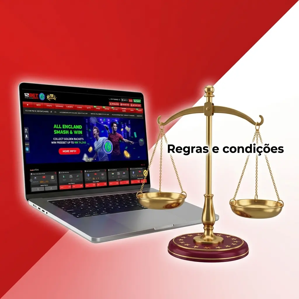 Regras e condições sobre cadastro, bônus, apostas, pagamentos, saques e encerramento de conta